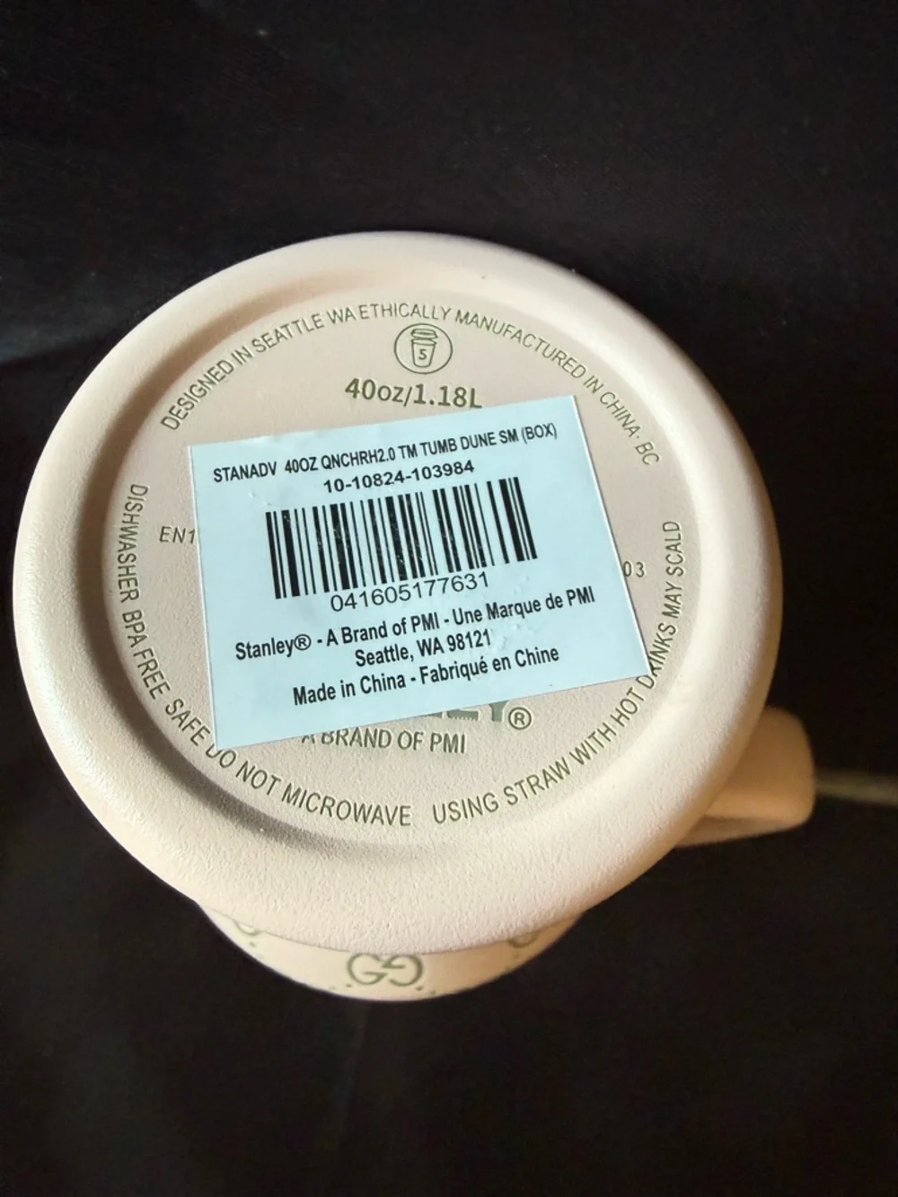 New Stanley 40oz Laser Engraved Gucci Pink Logo (No Original Box) - Picture 7 of 7